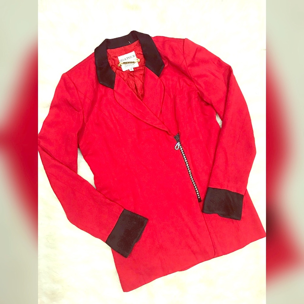 Red and Black blazer
